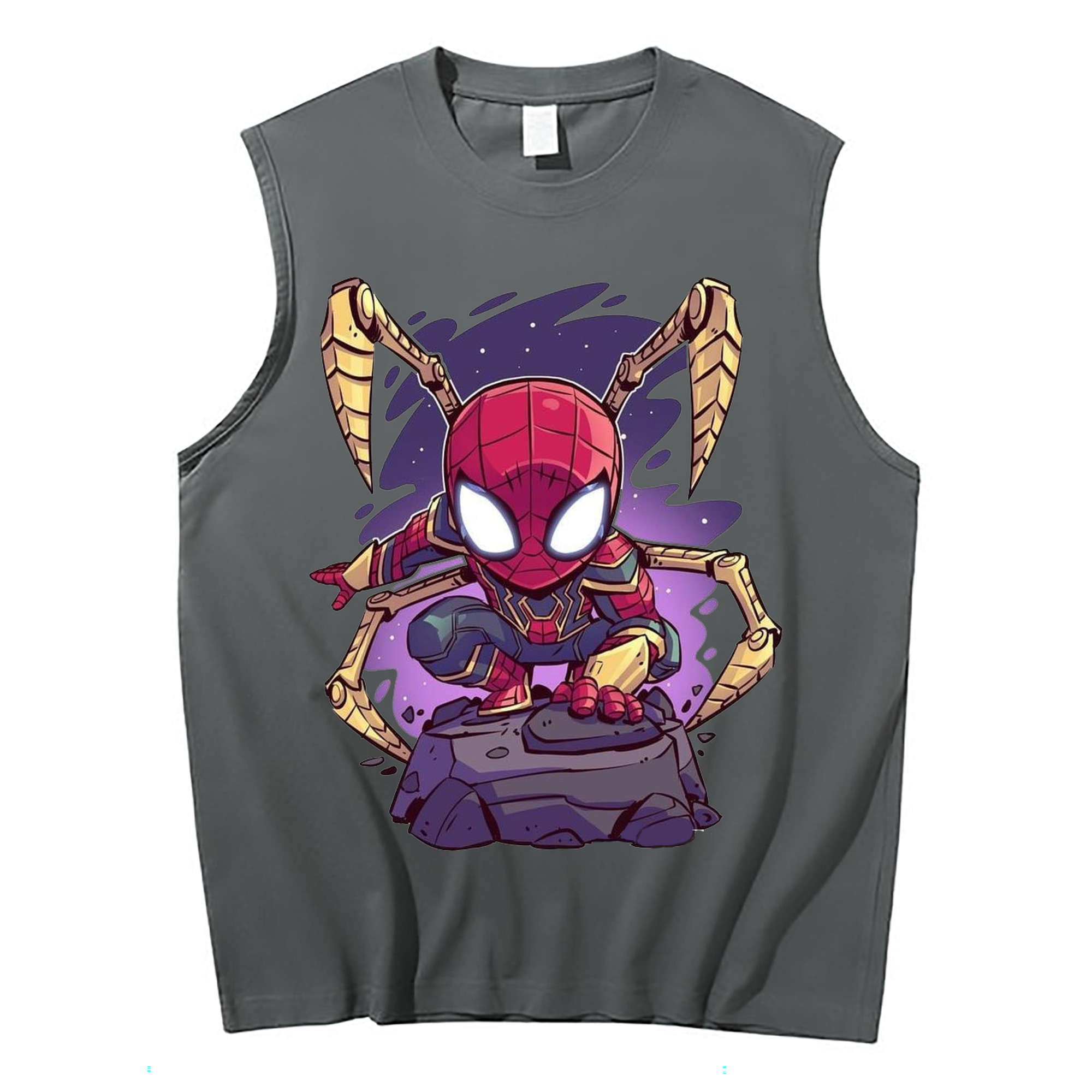（画像用） アベンジャーズ The Avengers コットン100％タンクトップ（フロントプリント）